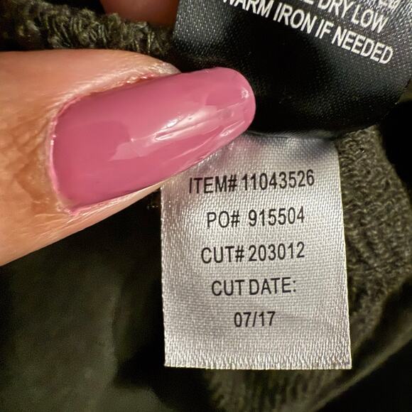 Torrid french terry knit utility zip shirt jacket shacket snap pockets plus 2X - Picture 8 of 10